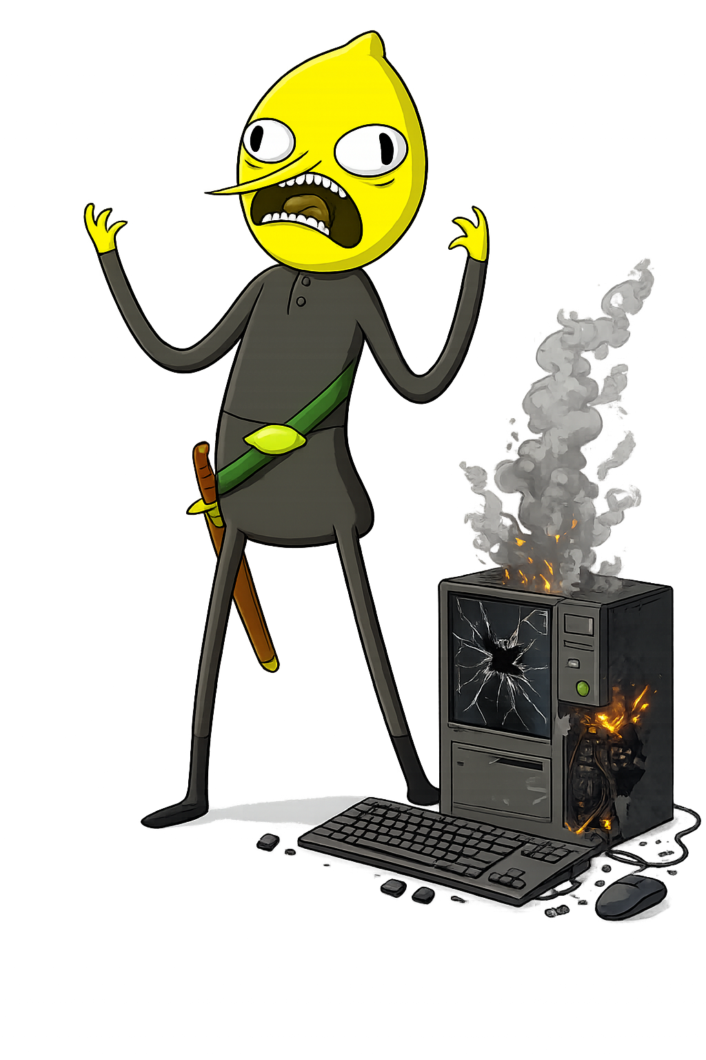 Claude Dammit character